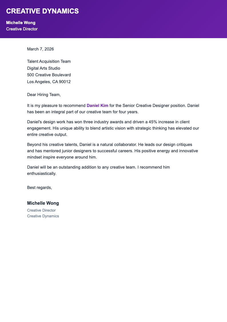 Purple gradient recommendation